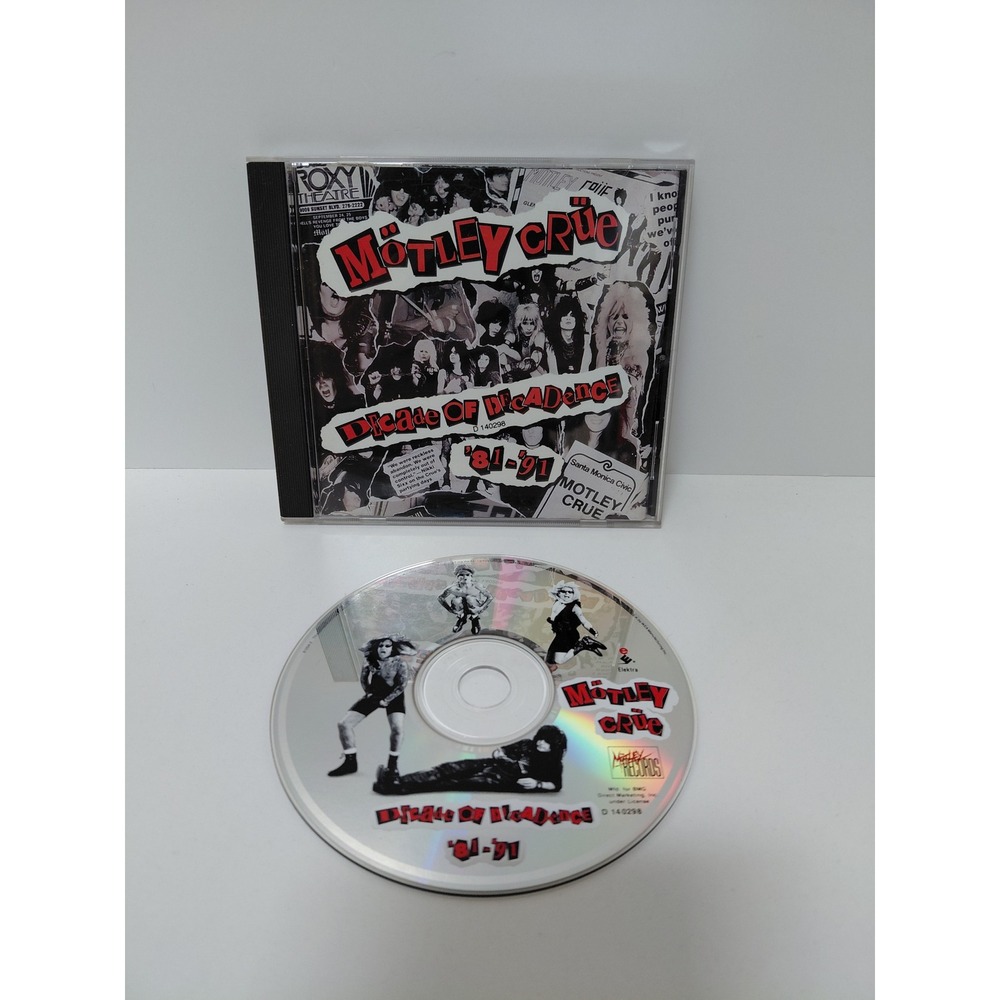 Motley Crue Decade of Decadence 81-91 CD Greatest Hits Compilation D140298